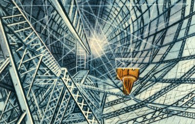 Struttura di un dirigibile, 1932 da Unbekannt