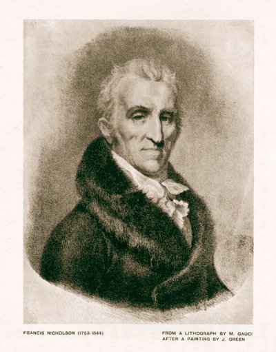 Francis Nicholson 1753-1844, c1900 da Unbekannt