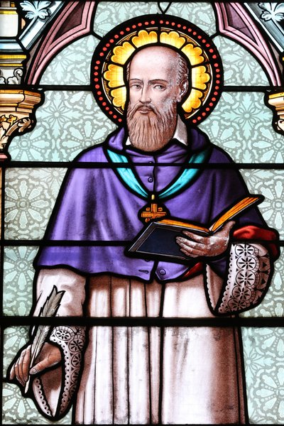 Francesco di Sales. Famoso per la sua profonda fede e il suo approccio gentile alle divisioni religiose nel suo paese causate dalla Riforma Protestante, Monnetier-Mornex, Francia da Unbekannt