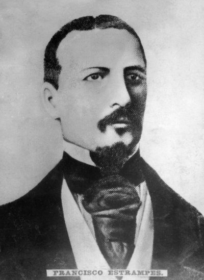 Francisco Estrampes, 1827-1855, insegnante e giornalista cubano, c1910 da Unbekannt
