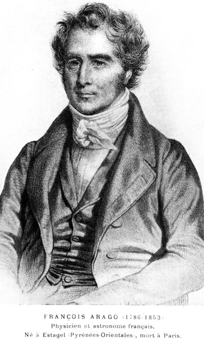 François Arago, astronomo, fisico e statista francese, inizio XIX secolo da Unbekannt