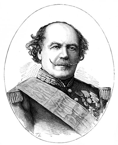 François Certain Canrobert 1809-1895, generale e Maresciallo di Francia da Unbekannt