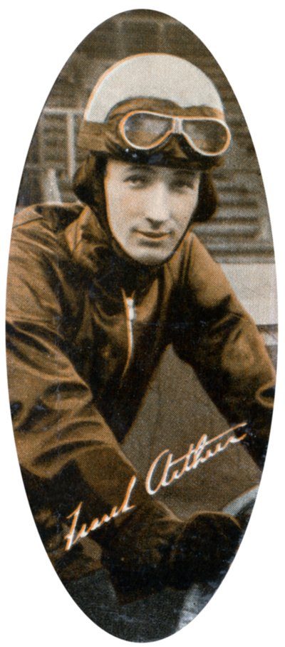 Frank Arthur 1908-1972, capitano australiano di speedway, 1935 da Unbekannt