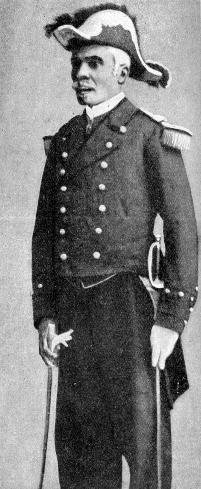 François C. Antoine Simon, presidente di Haiti, vestito da ammiraglio, 1922 da Unbekannt
