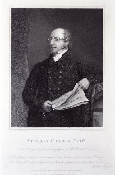 François Cramer Esq. da Unbekannt