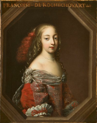 Françoise-Athénaïs de Rochechouart, marchesa di Montespan 1640-1707, ca 1665 da Unbekannt