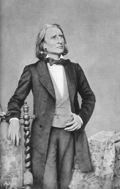 Franz Liszt, compositore, pianista, direttore d