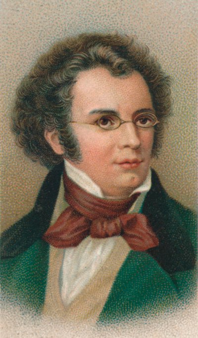 Franz Peter Schubert, 1797-1828, compositore austriaco, 1911 da Unbekannt