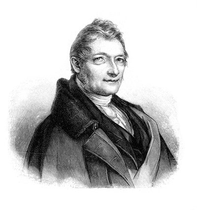 Franz Xaver Gabelsberger, inventore tedesco della stenografia Gabelsberger da Unbekannt