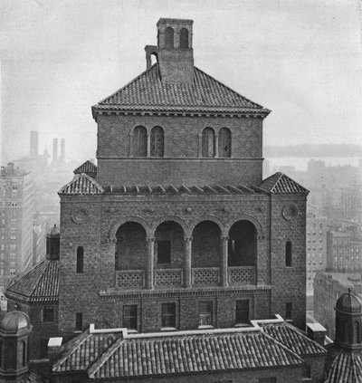 Edificio dei club di fraternità, New York City, 1924 da Unbekannt
