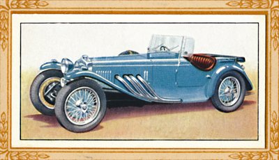 Frazer Nash Shelsey Due Posti, c1936 da Unbekannt