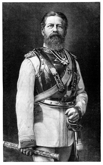 Federico III, re di Prussia e imperatore di Germania, 1900 da Unbekannt