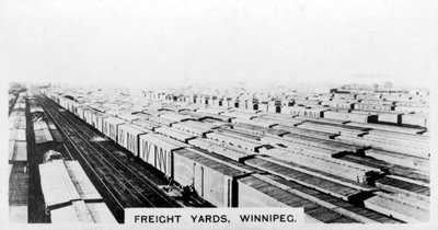 Scali merci, Winnipeg, Manitoba, Canada da Unbekannt