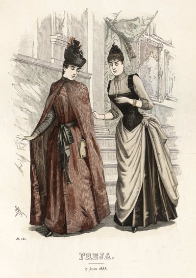 Freja rivista illustrata di moda scandinava da Unbekannt