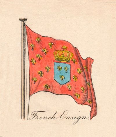 Insegna francese, 1838 da Unbekannt