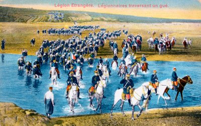 Legione straniera francese, Marocco, c1900 da Unbekannt