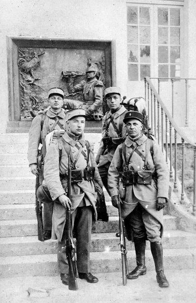 Legionari della Legione Straniera Francese, Algeria, c1910 da Unbekannt