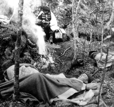 Accampamento del Maquis francese, Francia, 1940-1944 da Unbekannt
