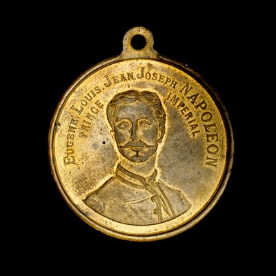Medaglia francese raffigurante il Principe Imperiale Eugene Louis Jean Joseph Napoleon da Unbekannt