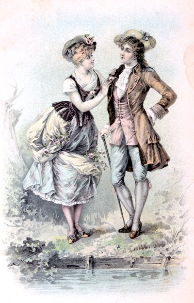 Cartolina francese da Unbekannt