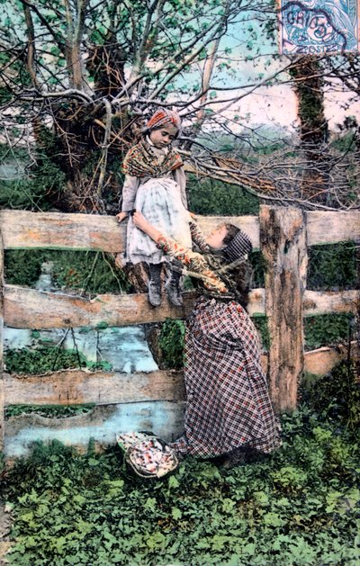 Cartolina francese, c1900 da Unbekannt