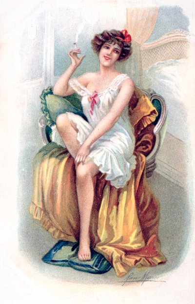 Cartolina francese, c1900 da Unbekannt