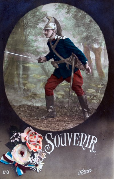 Cartolina francese della Prima Guerra Mondiale, 1914-1918 da Unbekannt