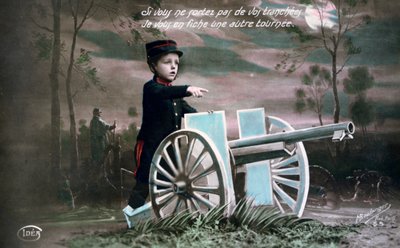 Cartolina francese della Prima Guerra Mondiale, 1914-1918 da Unbekannt