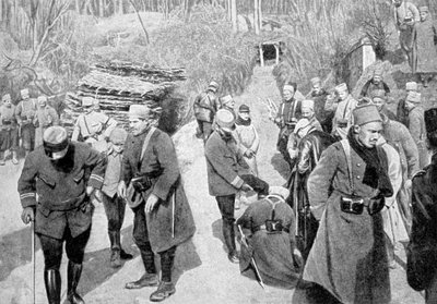 Soldati coloniali francesi in Piccardia, Francia, Prima Guerra Mondiale da Unbekannt