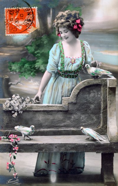 Cartolina francese, c1900 da Unbekannt