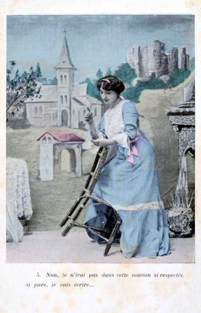 Cartolina francese da Unbekannt