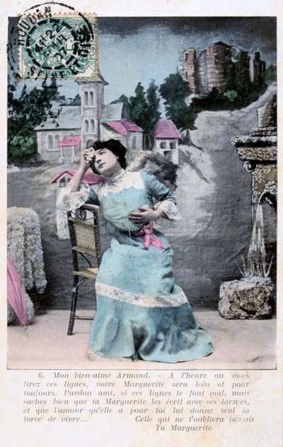 Cartolina francese, c. 1900 da Unbekannt