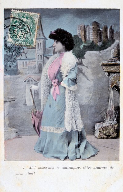 Cartolina francese da Unbekannt