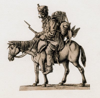 Soldato francese, XIX secolo da Unbekannt