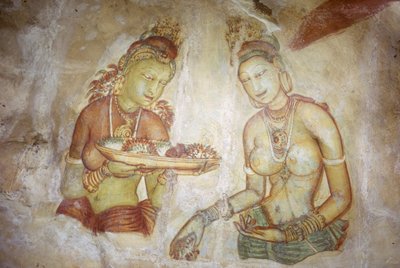Affresco/Signore di Sigiriya/Sri Lanka da Unbekannt