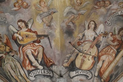 Affresco nella chiesa di Maglie, Apulia, Italia da Unbekannt