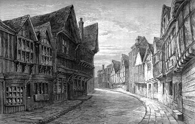 Friars Street, Worcester, 1893 da Unbekannt