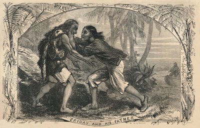 Venerdì e suo padre, c1870 da Unbekannt