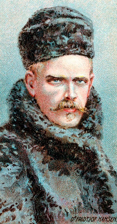 Fridtjof Nansen 1861-1930, esploratore artico, scienziato e diplomatico norvegese, 1915 da Unbekannt