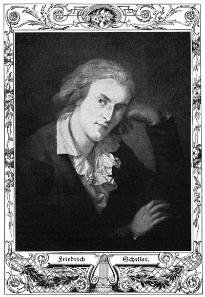 Friedrich Schiller, poeta, filosofo, storico e drammaturgo tedesco da Unbekannt