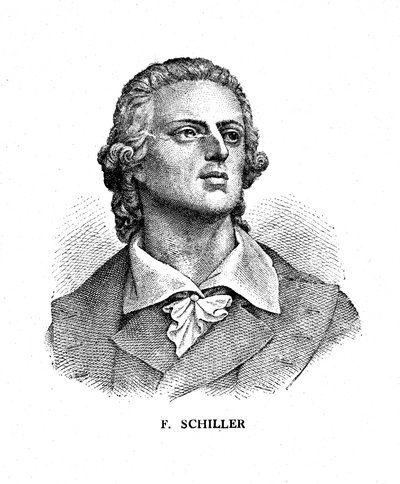Friedrich Schiller, poeta, filosofo, storico e drammaturgo tedesco da Unbekannt