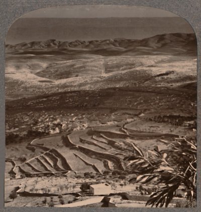 Da Olivet al Mar Morto, attraverso 40 miglia di deserto, c1900 da Unbekannt