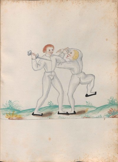 Da Schemata varia artis athleticae et gladiatoriae (Diagrammi di varie arti atletiche e gladiatorie) da Unbekannt