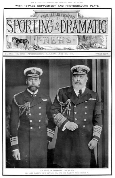Copertina di The Illustrated Sporting and Dramatic News, 14 maggio 1910 da Unbekannt