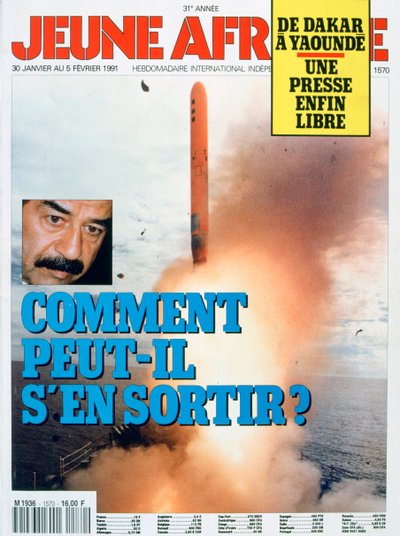 Copertina di Jeune Afrique, 1991 da Unbekannt