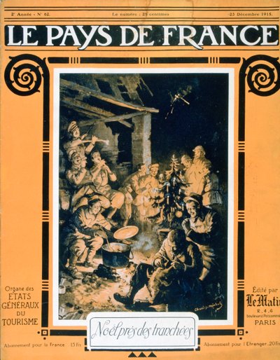 Copertina di Le Pays de France, 23 dicembre 1915 da Unbekannt