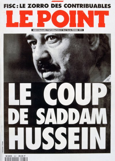 Copertina di Le Point, febbraio 1991 da Unbekannt