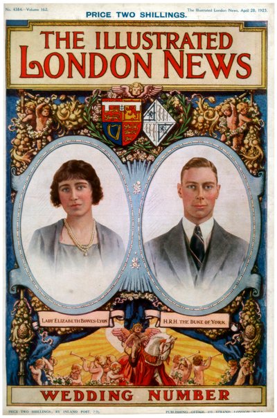 Copertina di The Illustrated London News Wedding Number, 28 aprile 1923 da Unbekannt