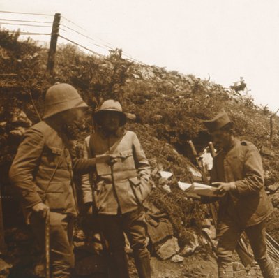 Prima linea verso Monastir, Serbia, c. 1916 da Unbekannt