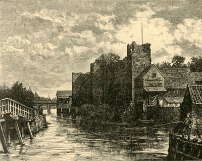 Facciata del Castello di Newark, 1898 da Unbekannt